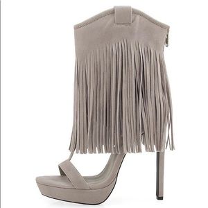 Fringe heels